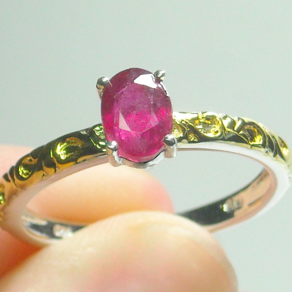 NWT Natural Ruby Ring